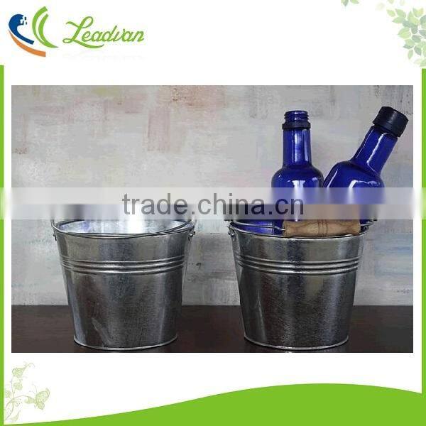 Tall flower vases table decorative galvanized metal vases for centerpiece