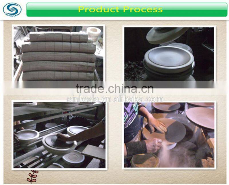 with sgs certification colored ceramic plate