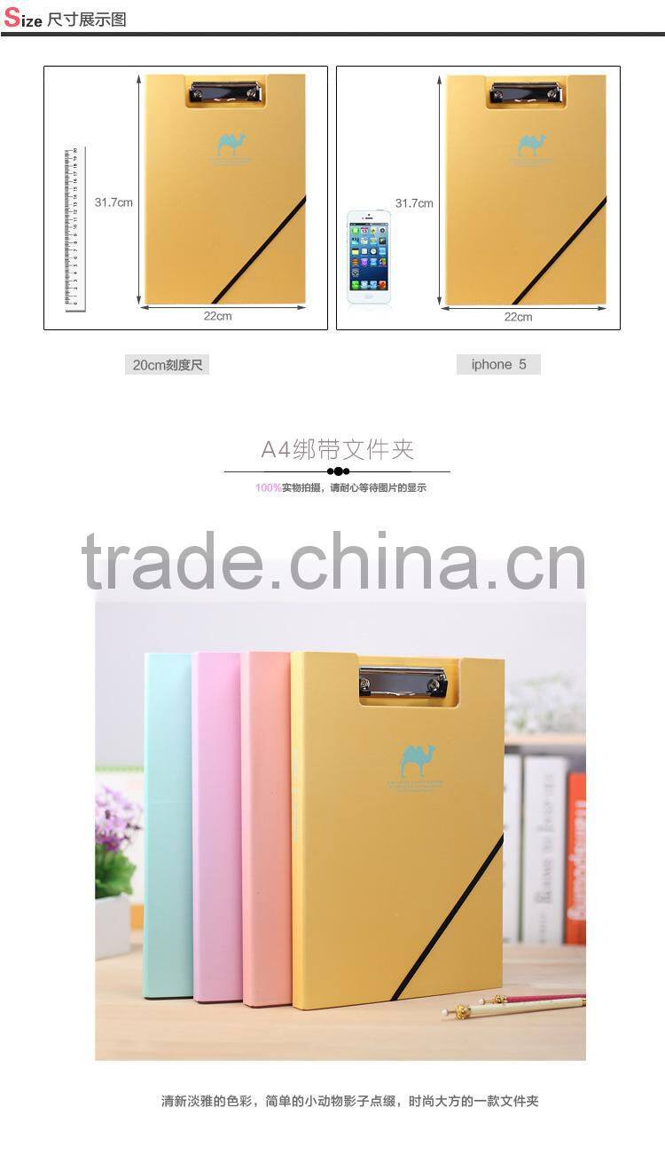 WJ026 A4 office use logo items print custom File Folder wholesale