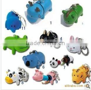 S031 Animals Retractable cute color small ballpoint pen