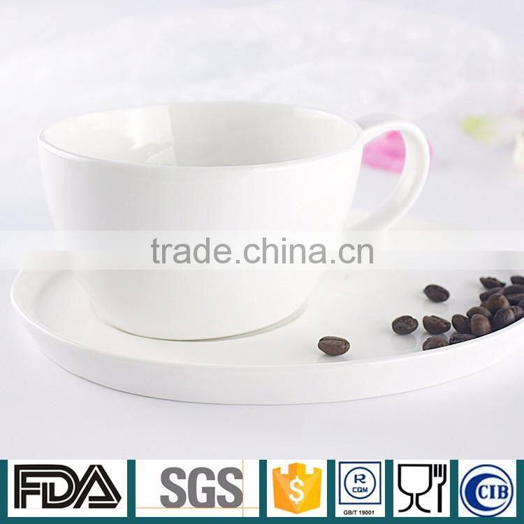 Wholesale custom design In Elegant Bone China Bulk Tea cup Coffee Cup and Saucer