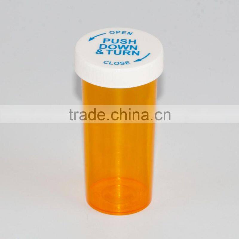 Disposable Child-resistant cap vials