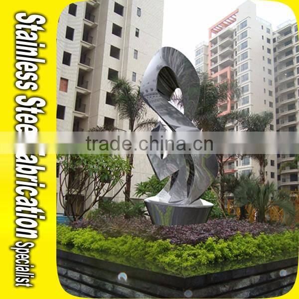 Stainless Steel Sculpture Metal Fish Sculpture Outdoor Sculpture