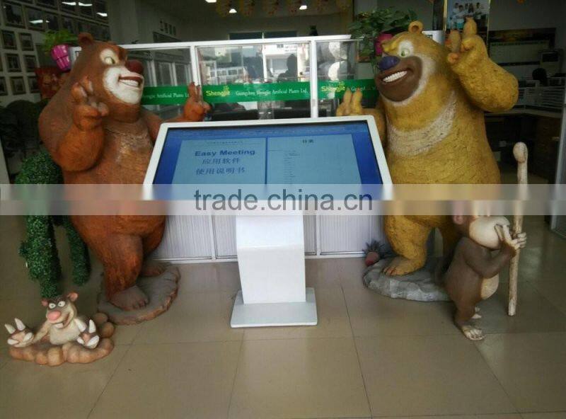 portable artificial grass plastic graden fence paling