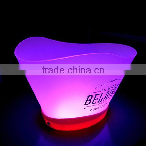2016 hot sale promotion clear ice bucket brewery