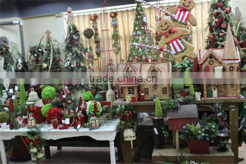 mini / huge artificial christmas pine tree / ring / flower for home / hotel / office (new christmas combination of Este-016 )