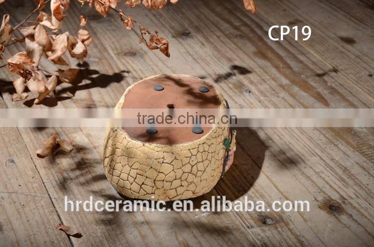 2016 Cement Flowerpot /plant pot For Yard Art