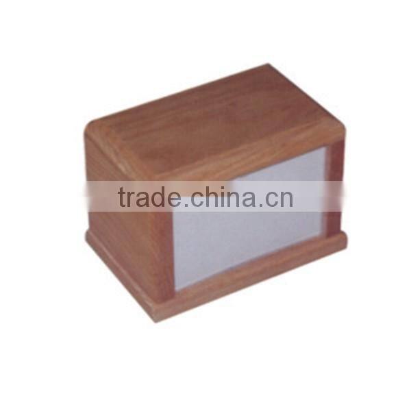 Custom finished funeral wooden urns for ashes