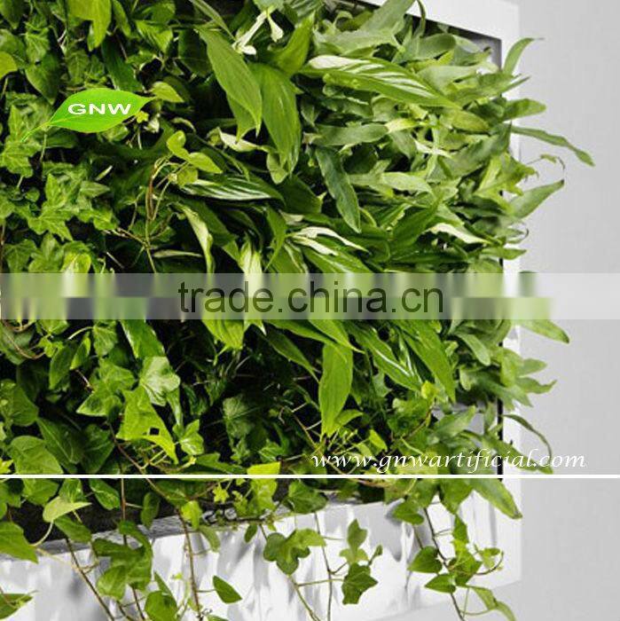 GNW GLW024 vertical tower garden design artificial plants for office decoration