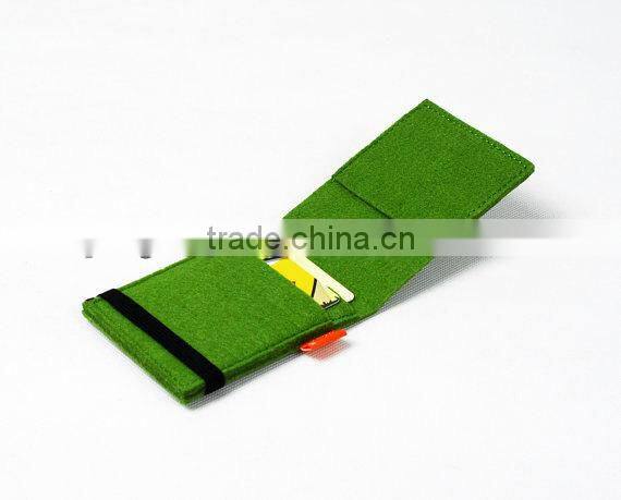 2017 new product wholesale alibaba pure wool Felt Name Card Holder made in China