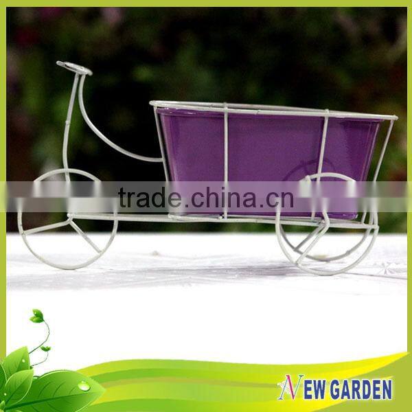 Excellent Design Creative Sturdy Novelty Garden Metal Plant Mesh Pot