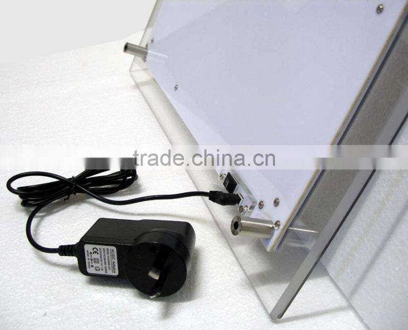 New Crystal Acrylic LED Light Box,Photo Display Lightbox for Advertising