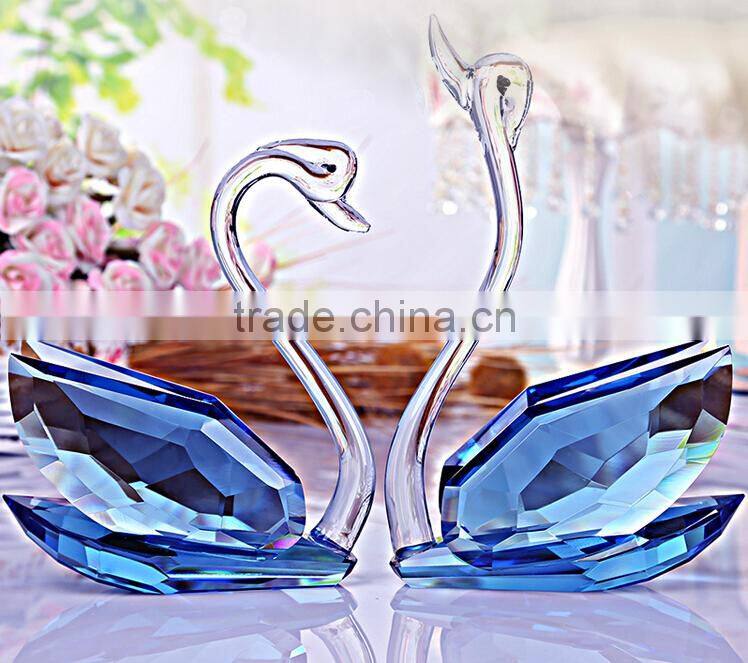 brilliance and shine crystal swan wedding favors
