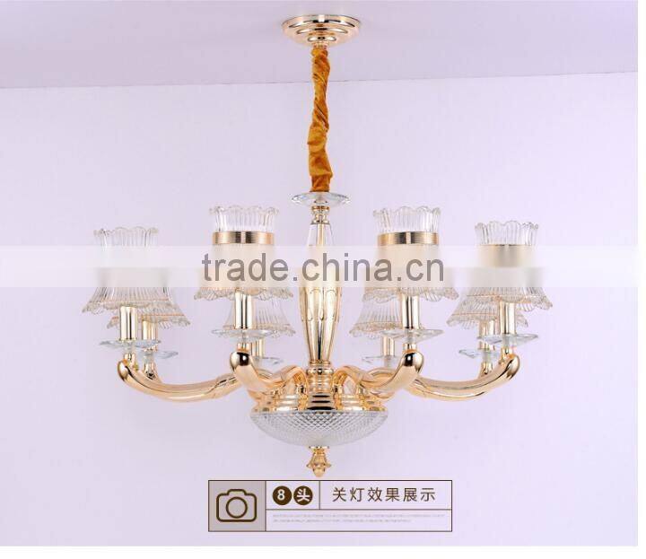 M989 Momoda decorations luxury European Crystal large living room bedroom lighting chandelier pendant lamp