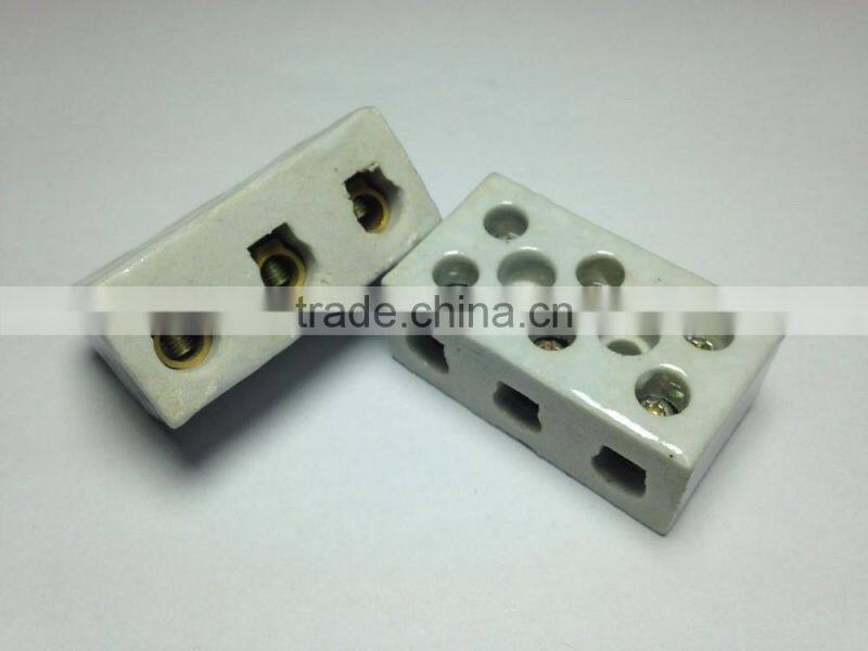 electrical pin porcelain wire connector