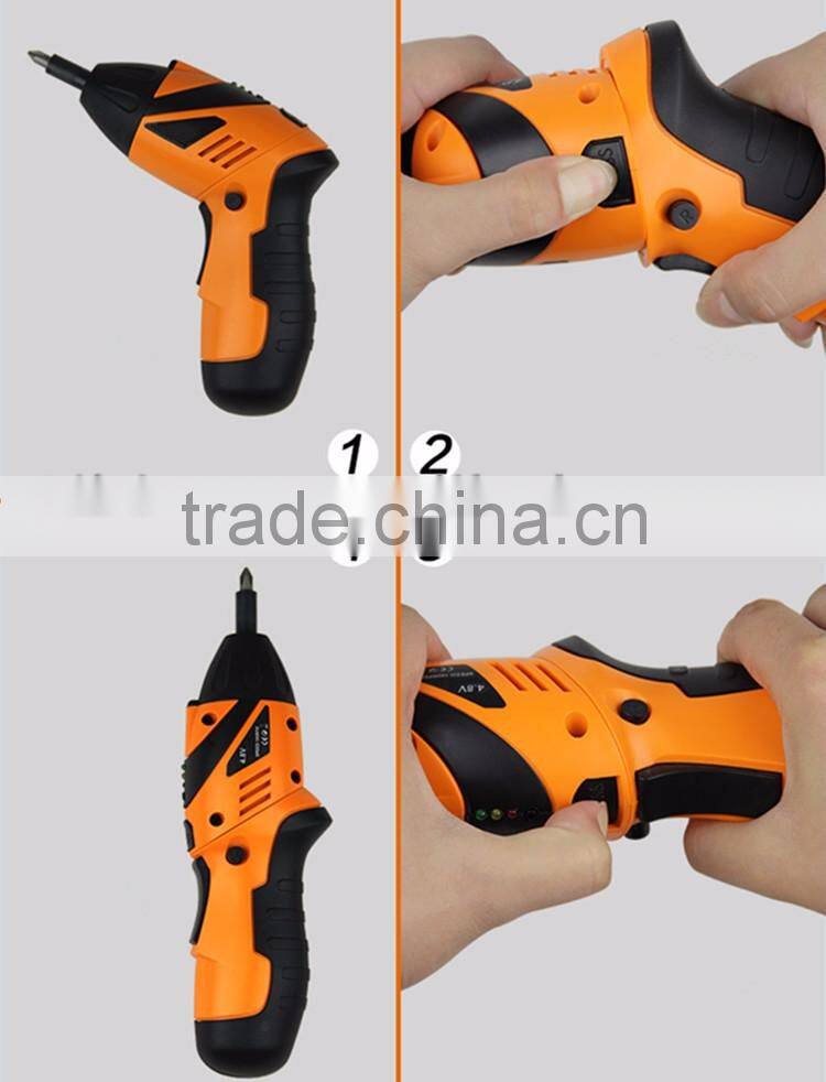 hot sale 4.8v retractable charging screwdriver