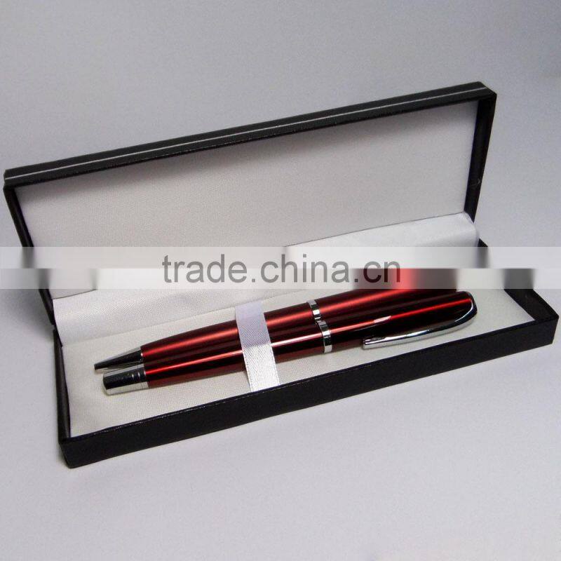 Promotional aluminium gift box metal pen set