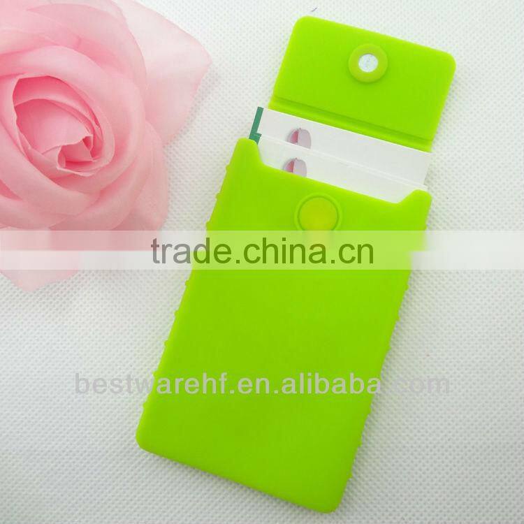 Cool Silicone card holder ,silicone credit card holder