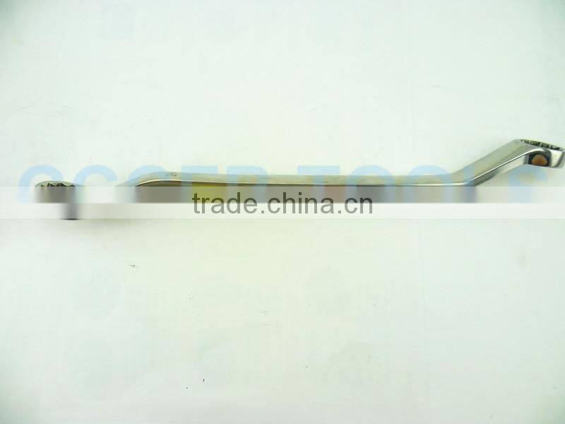 304 Stainless Steel Double Box Offset Wrench non-magnetic double ring spanner,SS D/E Ring Spanner