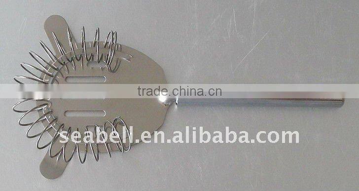 Stainless steel wine strainer