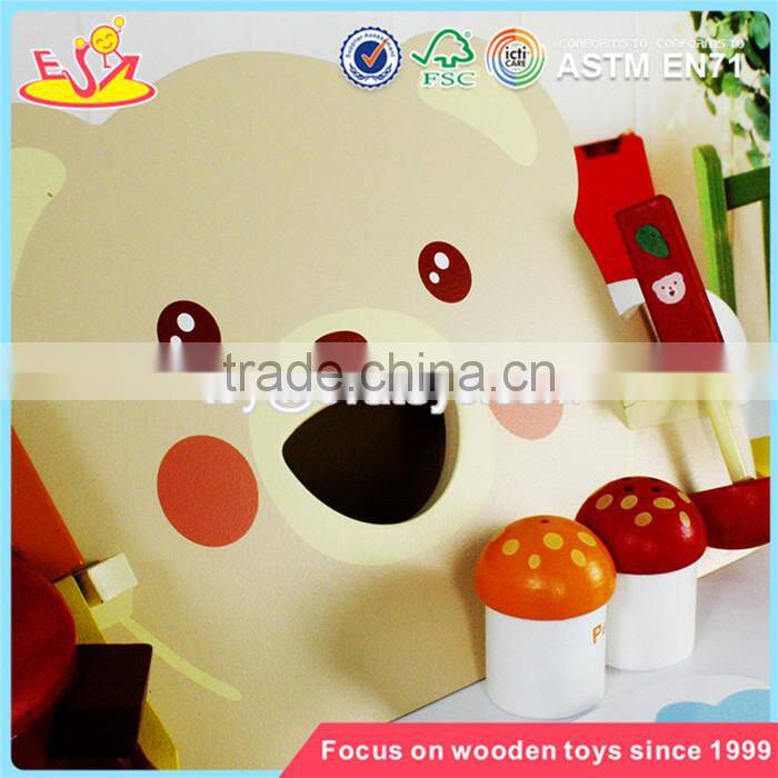 wholesale baby wooden kitchen sets toy, top fashion kids wooden kitchen sets toy, interesting children toy kitchen W10C146