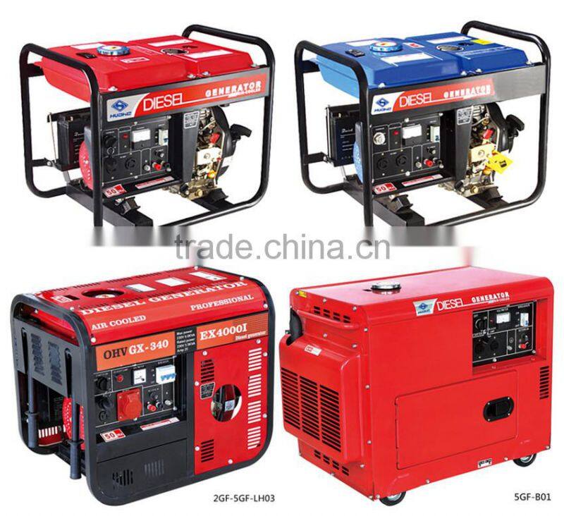 5kw open type diesel generator,battery powered generator,diesel generating