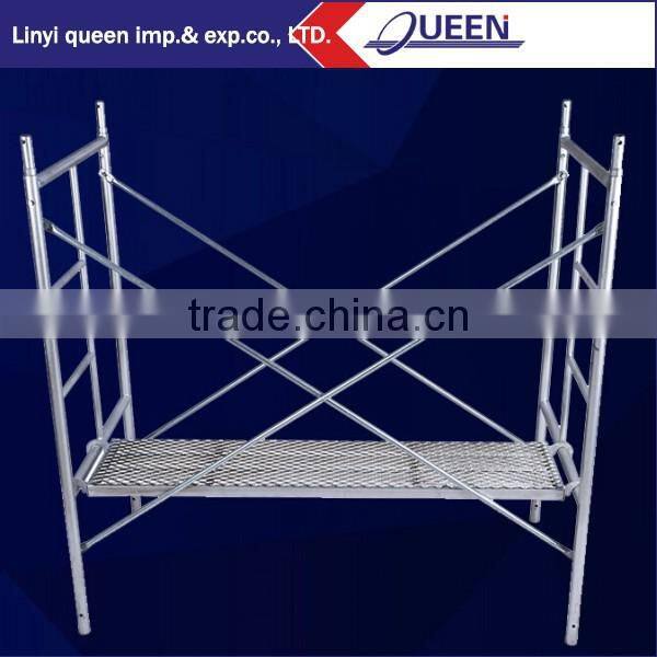 1219x1700mm painted box h frame scaffolding