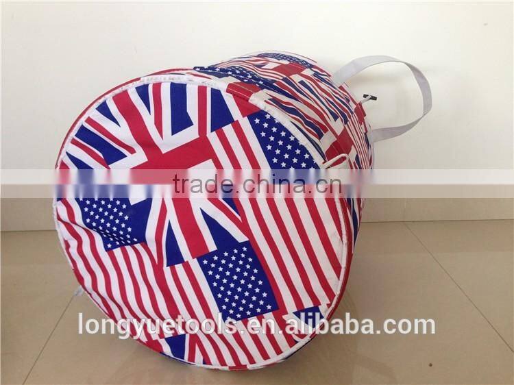 Unique pretty folding British garden pop up bag