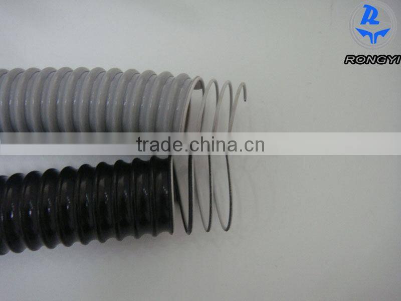 PVC spiral steel wire reinforced flexible pipe