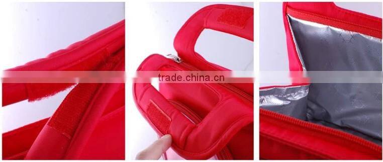 Customized Two-layer Hanging Insulated Cooler Bag