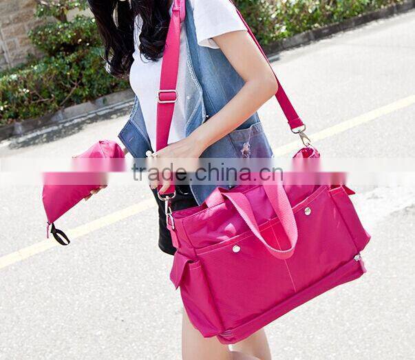 Customize colors baby nappy changing bag 2015