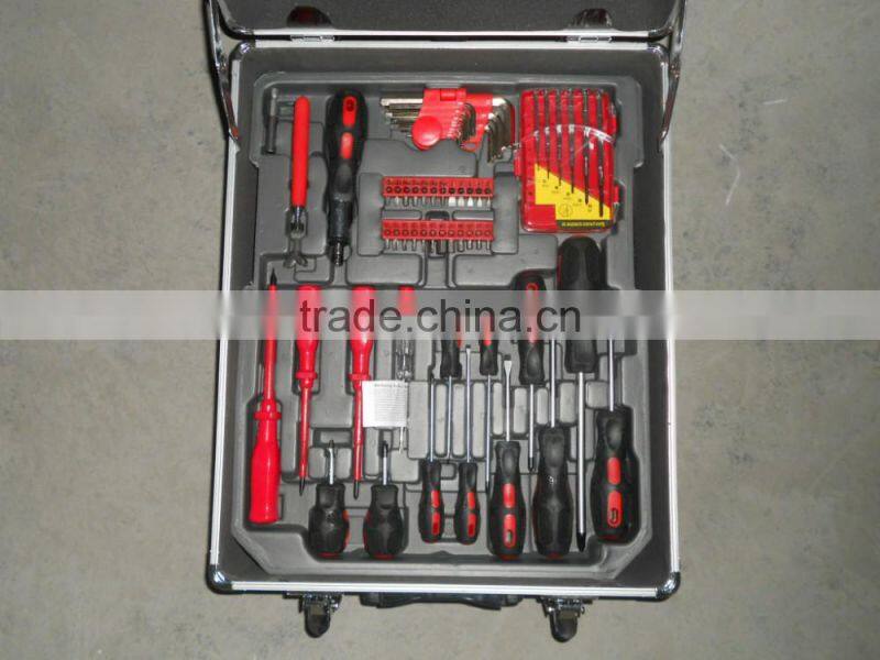 new 2014 tool set tool box tractor manufacturer China wholesale alibaba supplier H6038D 186pcs aluminium tool set