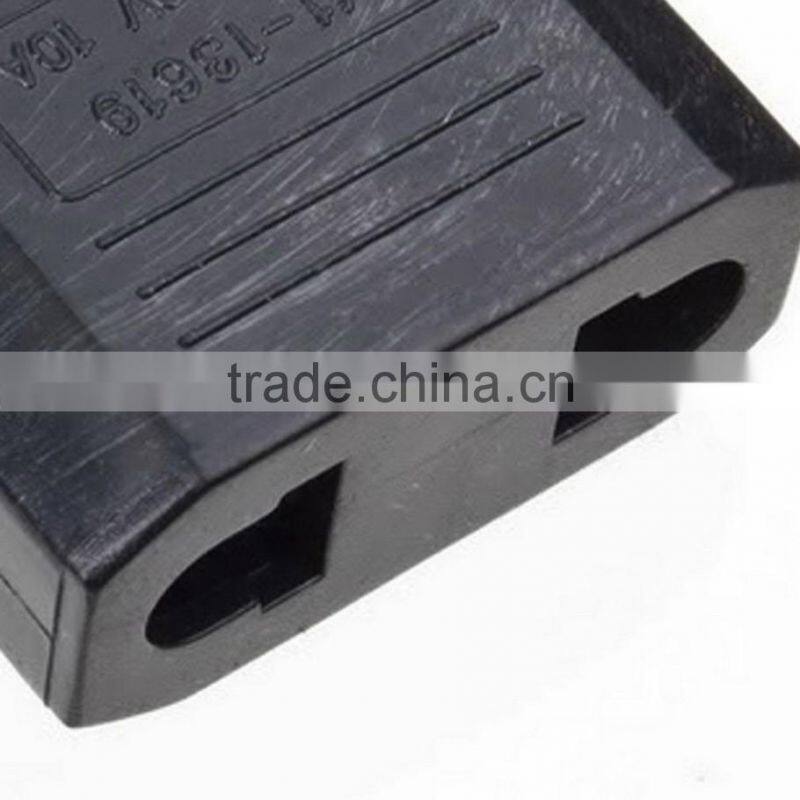 Universal Travel Power Plug Adapter EU EURO to US USA Adaptor Converter AC Power Plug Adaptor Connector