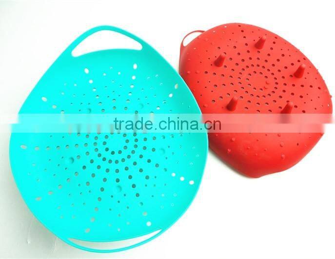 11214 Silicone fruit Vegetable Steamer Basket