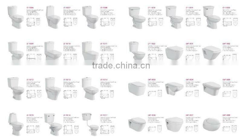 washdown wall-hung toliet