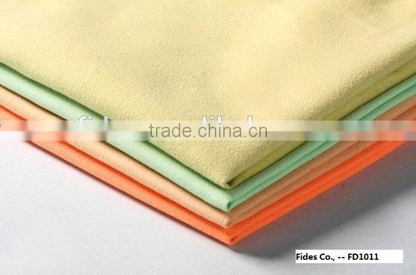 antibacterial quick dry suede towel microfiber suede towel