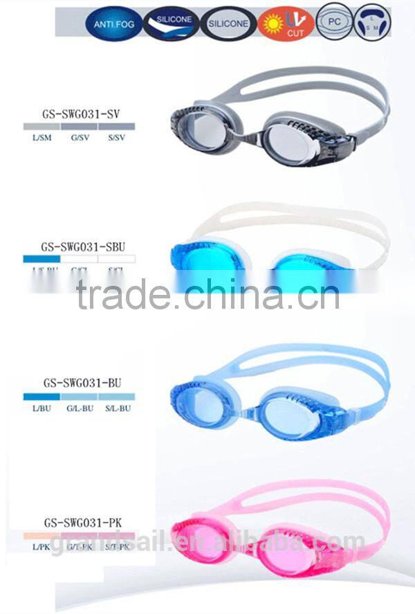China Wholesale Silicone Swimming Goggles for Adult