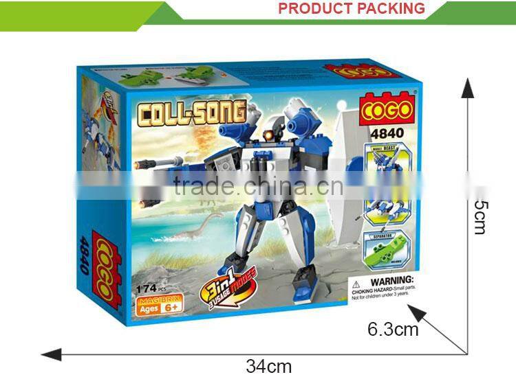 3 in 1 Wholesale kids building blocks innovative toys for children