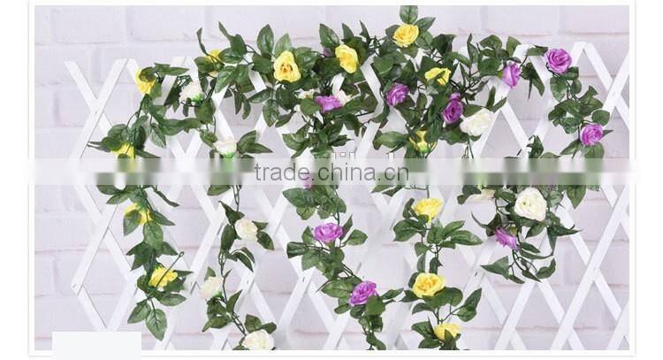 artificial rose flower vine NKG171