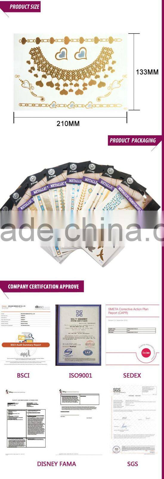 DIY Temporary Tattoo sticker For Women