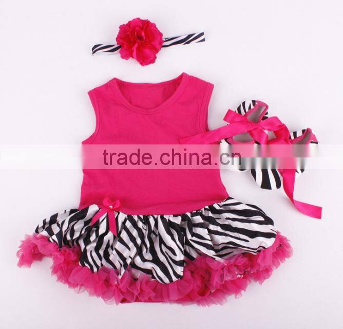 baby girl clothes ruffle tutu pettiskirt 3 sets /baby girl tutu dress