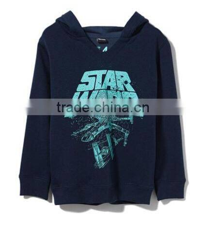 kids school pullover fleece hoodie/hoody school uniform for boys