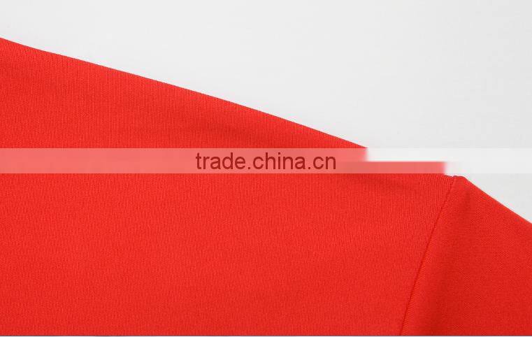 2017 hot sale 100%polyester short sleeve mens t shirt o-neck cusual t shirt