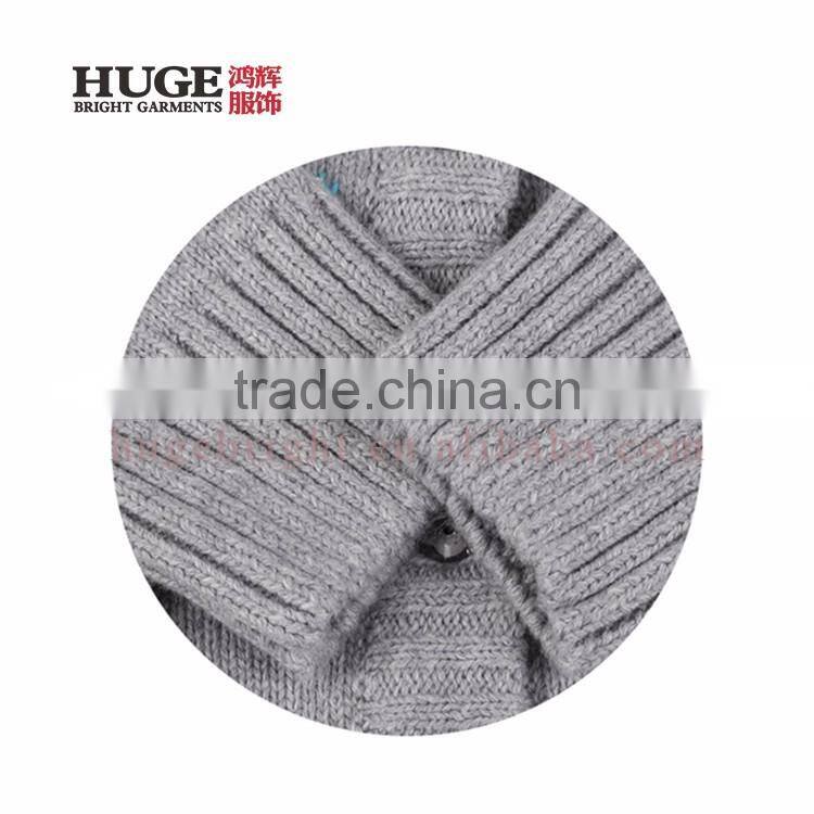 Hooded Long Sleeve 100% Cotton Knitting Girls Sweaters Collection