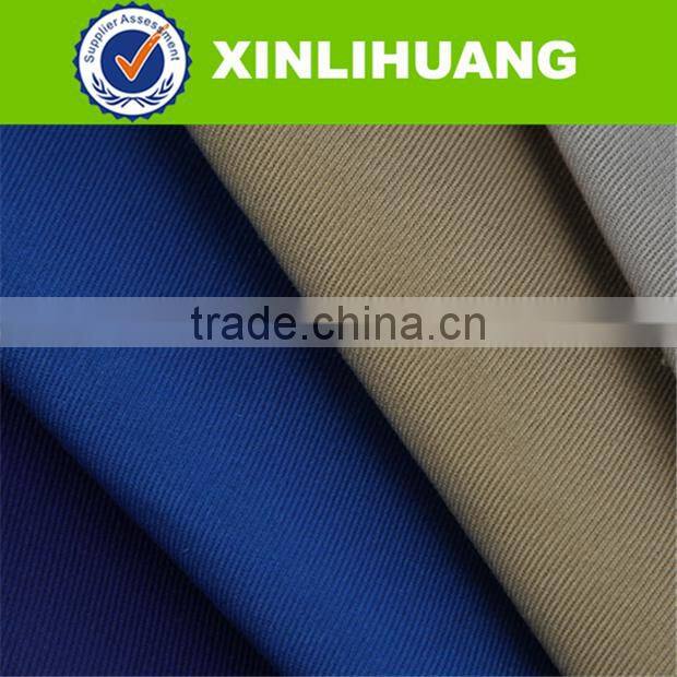 LOW MOQ Peach Twill Fabric Poly Cotton Twill Fabric Dyed Fabric