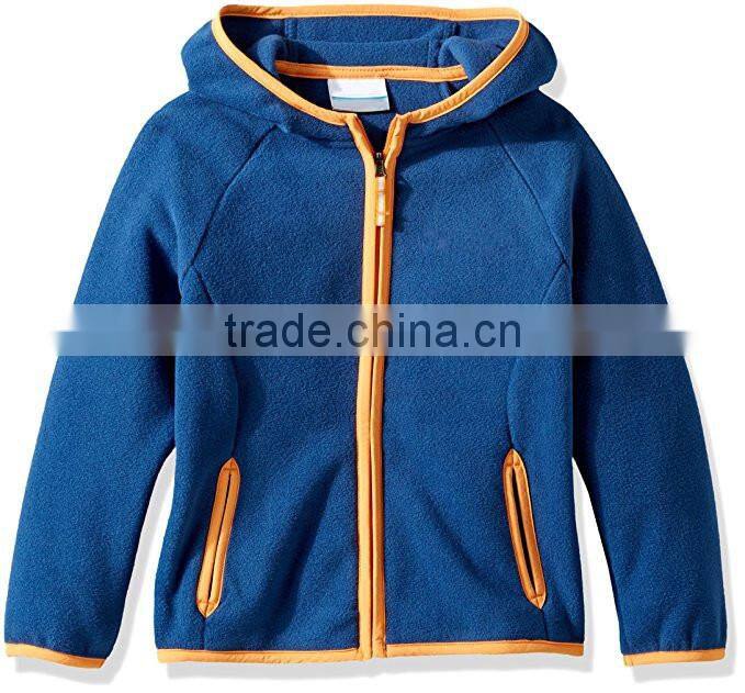 Winter Jacket Kids Wholesale Children Zip Up Fleece Hoodie Sweatshirt Wool Coat for Girls and Boys