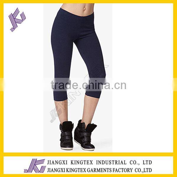 women blank cheap pants,one color womens pants,100%cotton jogger pants