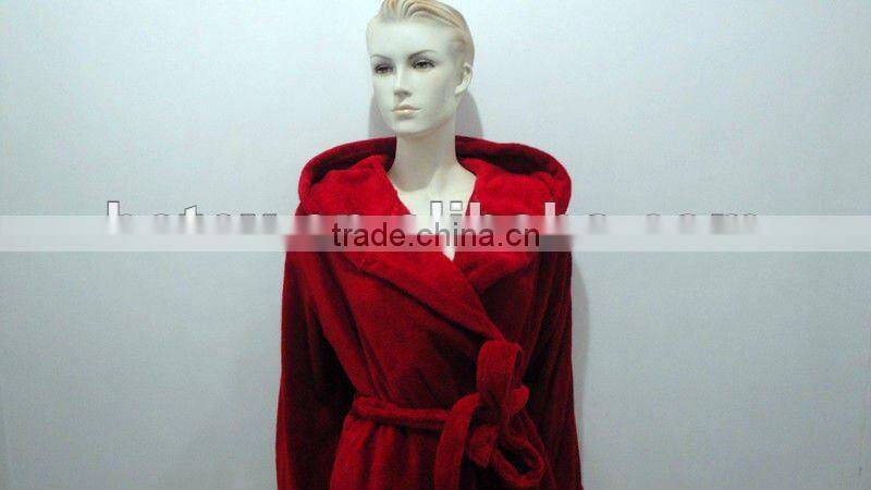 2012 fashion women's sleepwear hooded pajamas