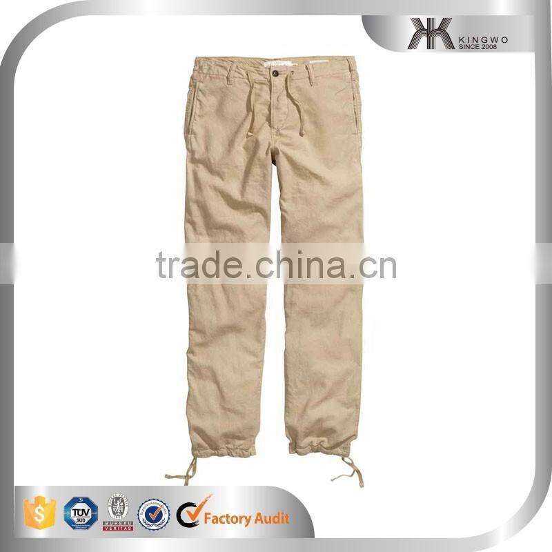 Men's Loose Fit Cargo Pants, Wholesale Blank Jogger Pants