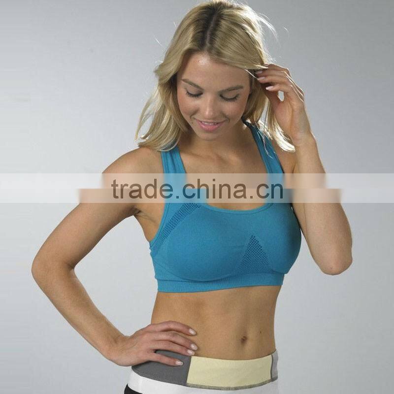 Wireless running bra fitness wear ladies underwear sexy bra top women seamless undewear sports bra
